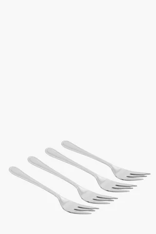 4 Pack Classic Cake Forks