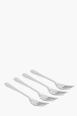 4 Pack Classic Cake Forks