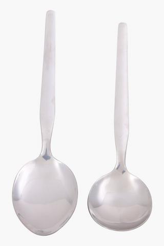 2 Pack Caterware Serving Spoons