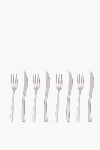 8 Piece Steak Knife And Fork Set
