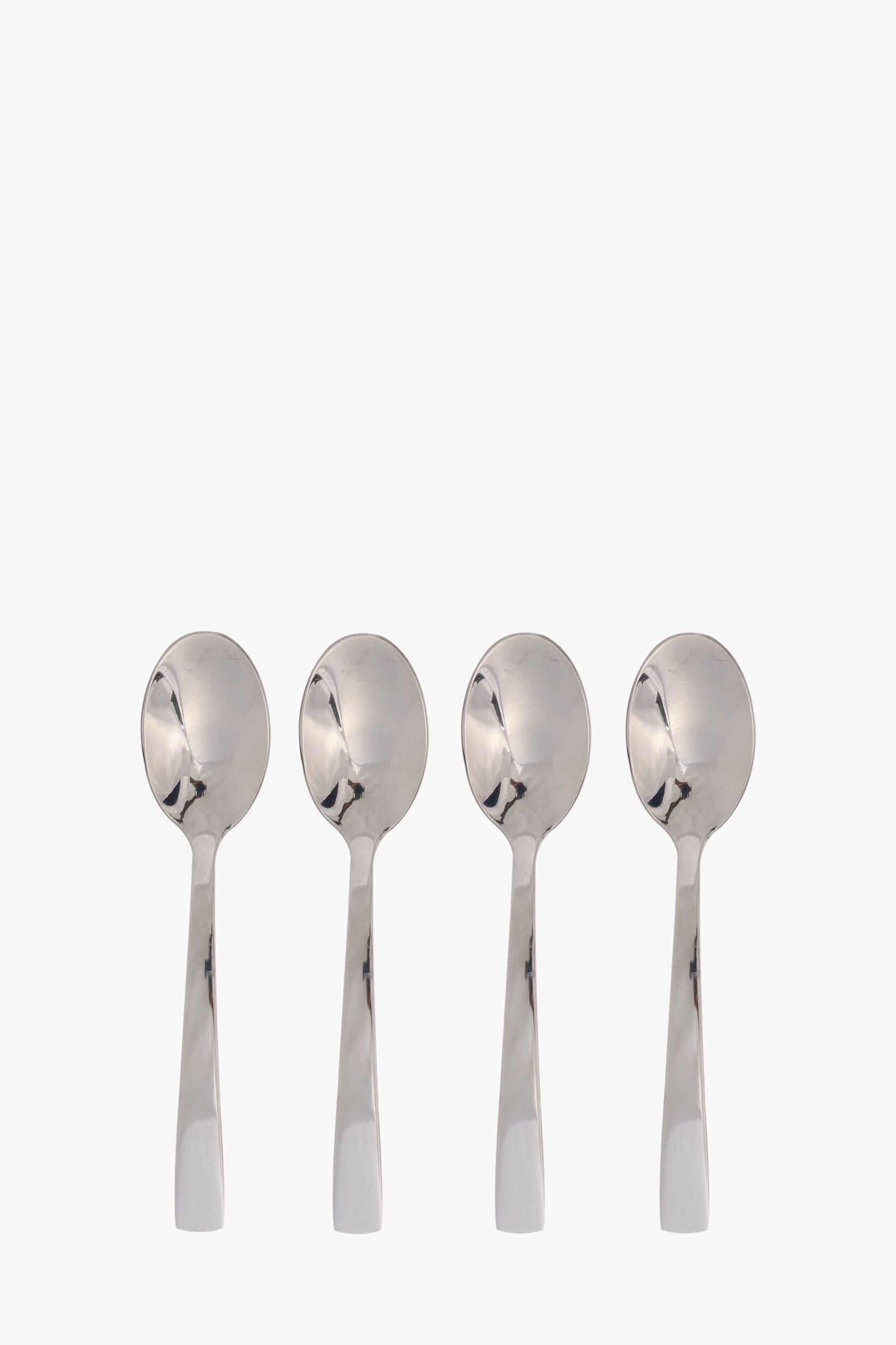 4 Pack Urban Stainless Steel Teaspoons