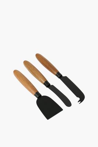 3 Piece Cheese Knife Set