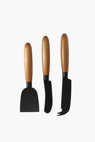 3 Piece Cheese Knife Set