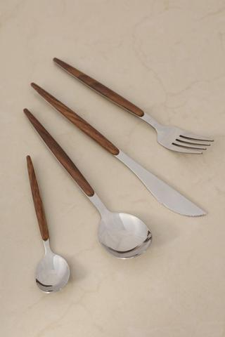 24 Piece Cutlery Set With Tray