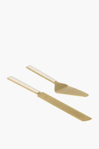 2 Piece Cake Server Set