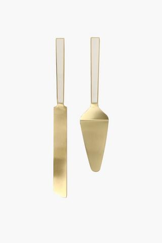 2 Piece Cake Server Set