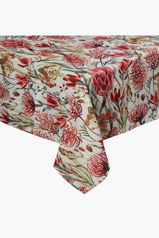 Antibes Protea Woven Tablecloth, 135x230cm