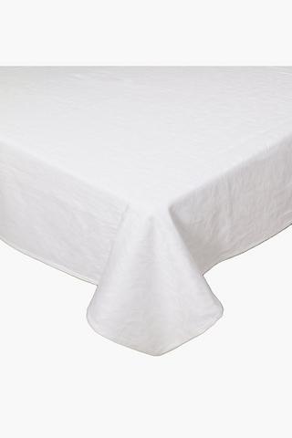 Woven Leaf Tablecloth 180x270cm