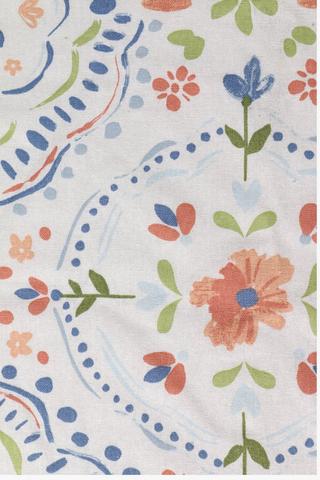 Floral Bernadine Cotton Tablecloth 135x230cm