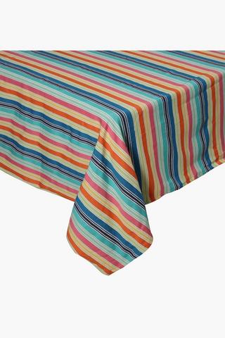 Stripe Cotton Tablecloth, 180x270cm