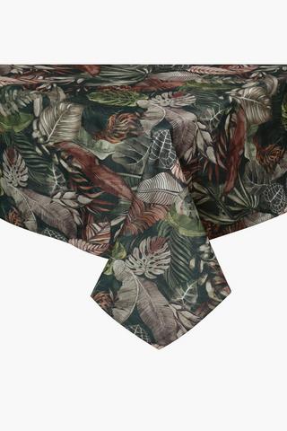 Auvergne Leaf Woven Tablecloth, 135x230cm