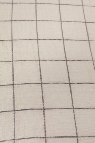 Check Cotton Tablecloth, 180x270cm