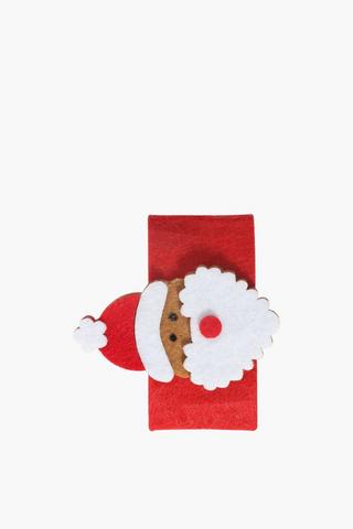 Santa Felt Napkin Ring