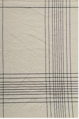 Stripe Print Cotton Tablecloth 180x270cm