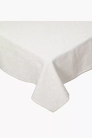 Woven Leaf Tablecloth 180x270cm