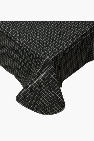 Grid Pvc Tablecloth 140x140cm