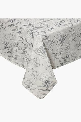 Floral Cotton Tablecloth, 135x230cm