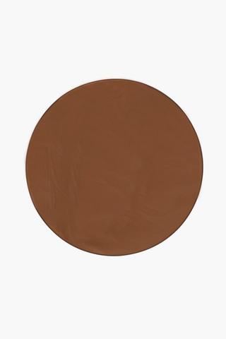 Rose Gold Glass Placemat