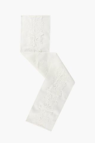 Linen Lace Table Runner
