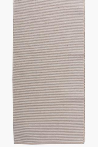 Recycled Ribbed Table Runner