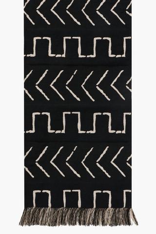 Rustic Chenille Table Runner