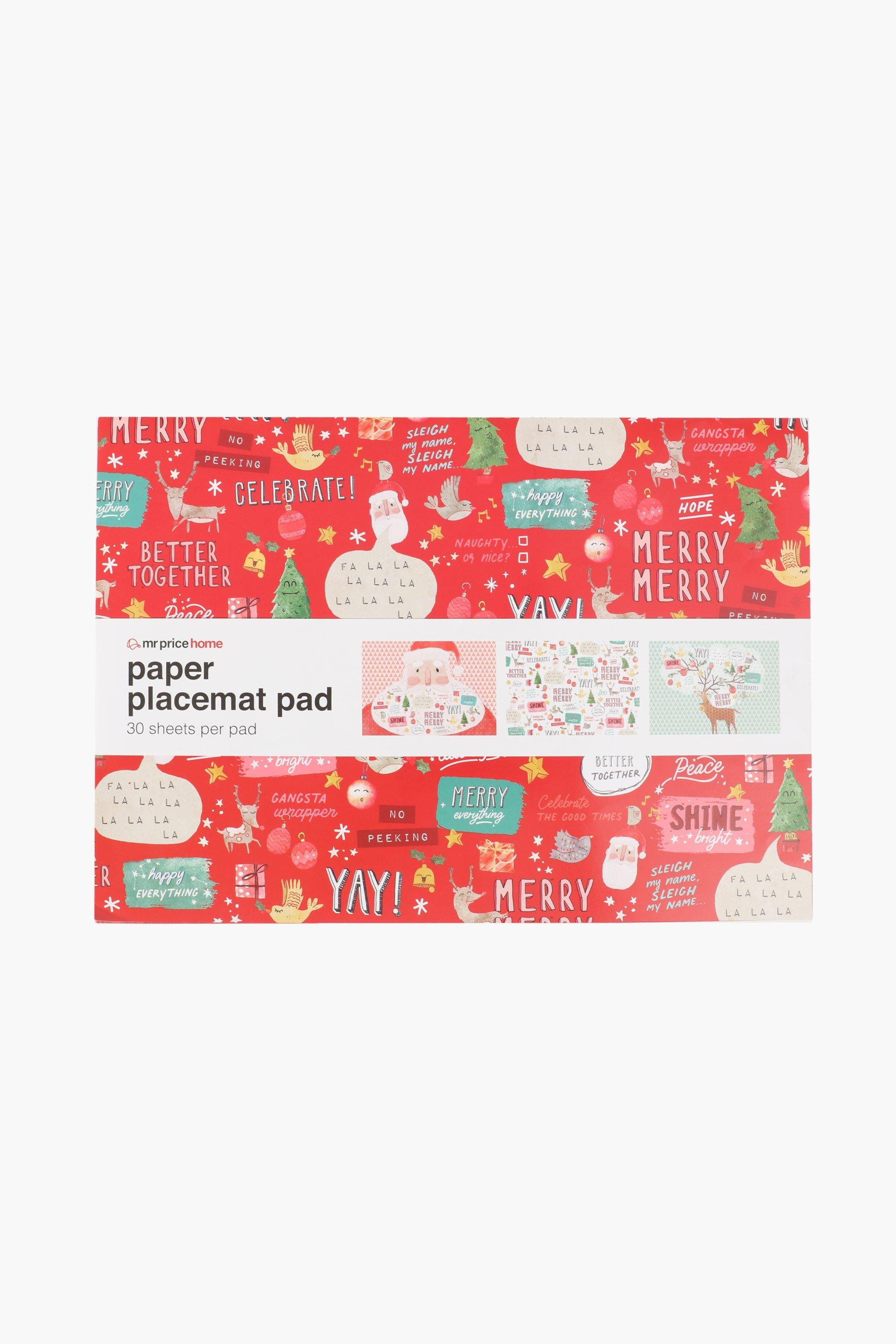 Festive Disposable Placemats