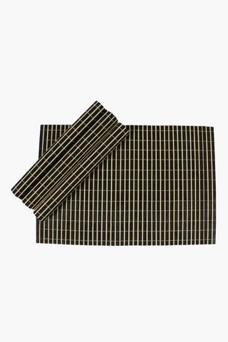 4 Pack Bamboo Placemats