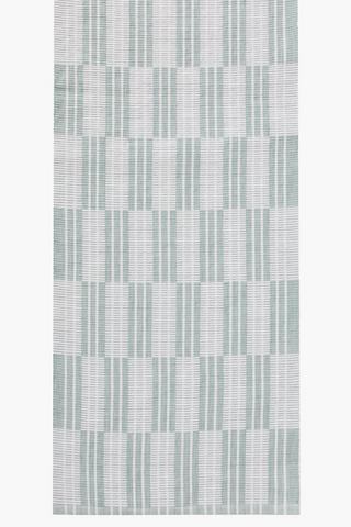 Panel Stripe Woven Table Runner