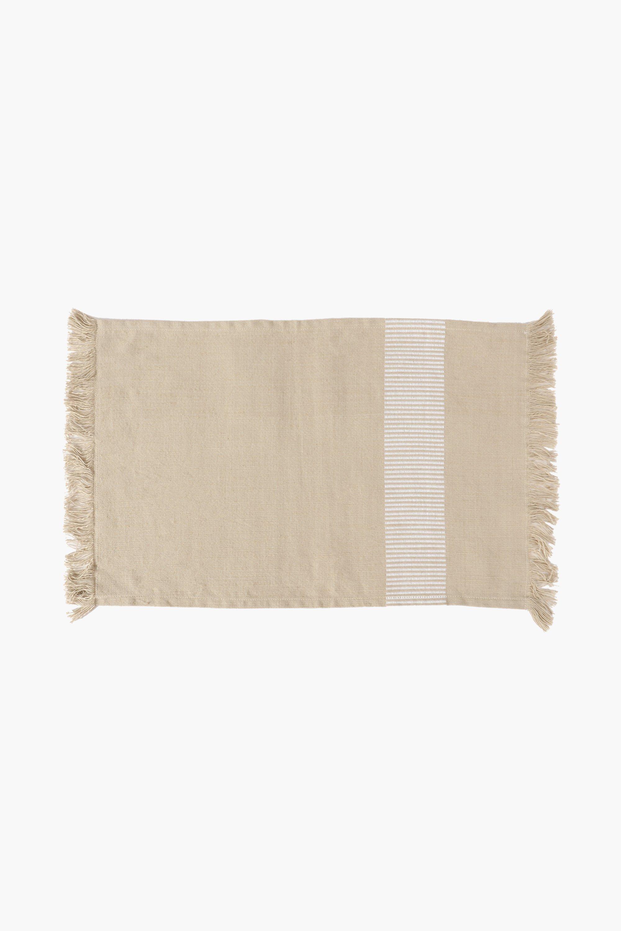 Fringed Stripe Placemat