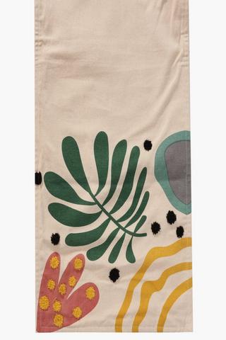 Floral Cotton Table Runner