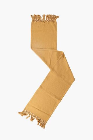 Macrame Tassel Table Runner