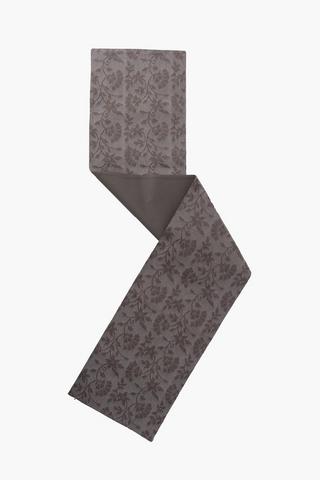 Jacquard Floral Table Runner