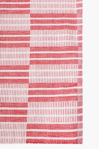 4 Pack Spliced Stripe Placemats
