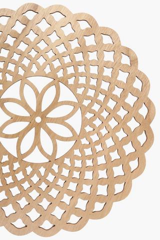 Geo Wooden Underplate
