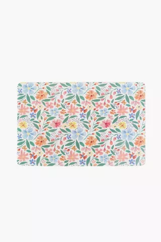 Angela Floral Pu Placemat
