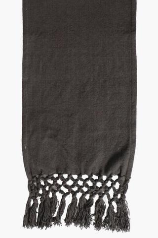 Macrame Tassel Table Runner