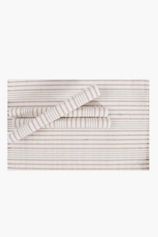 4 Stripe Cotton Placemats