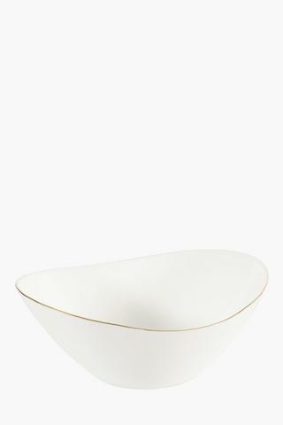 Opal Glass Salad Bowl