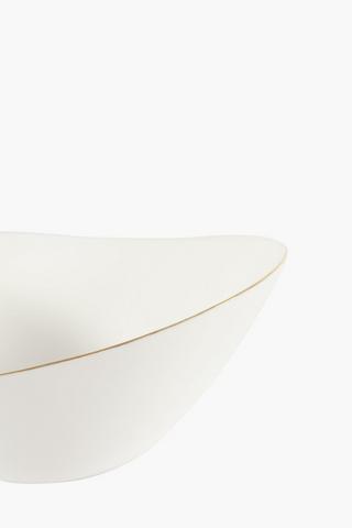 Opal Glass Salad Bowl