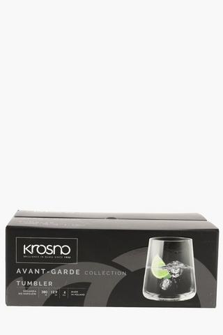 6 Pack Avant Garde Soft Drink Glasses