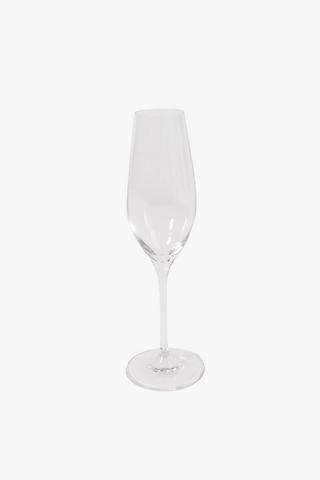 6 Pack Splendour Crystalline Champagne Flutes