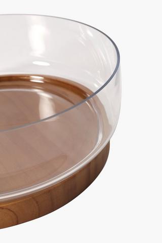Remo Glass Salad Bowl