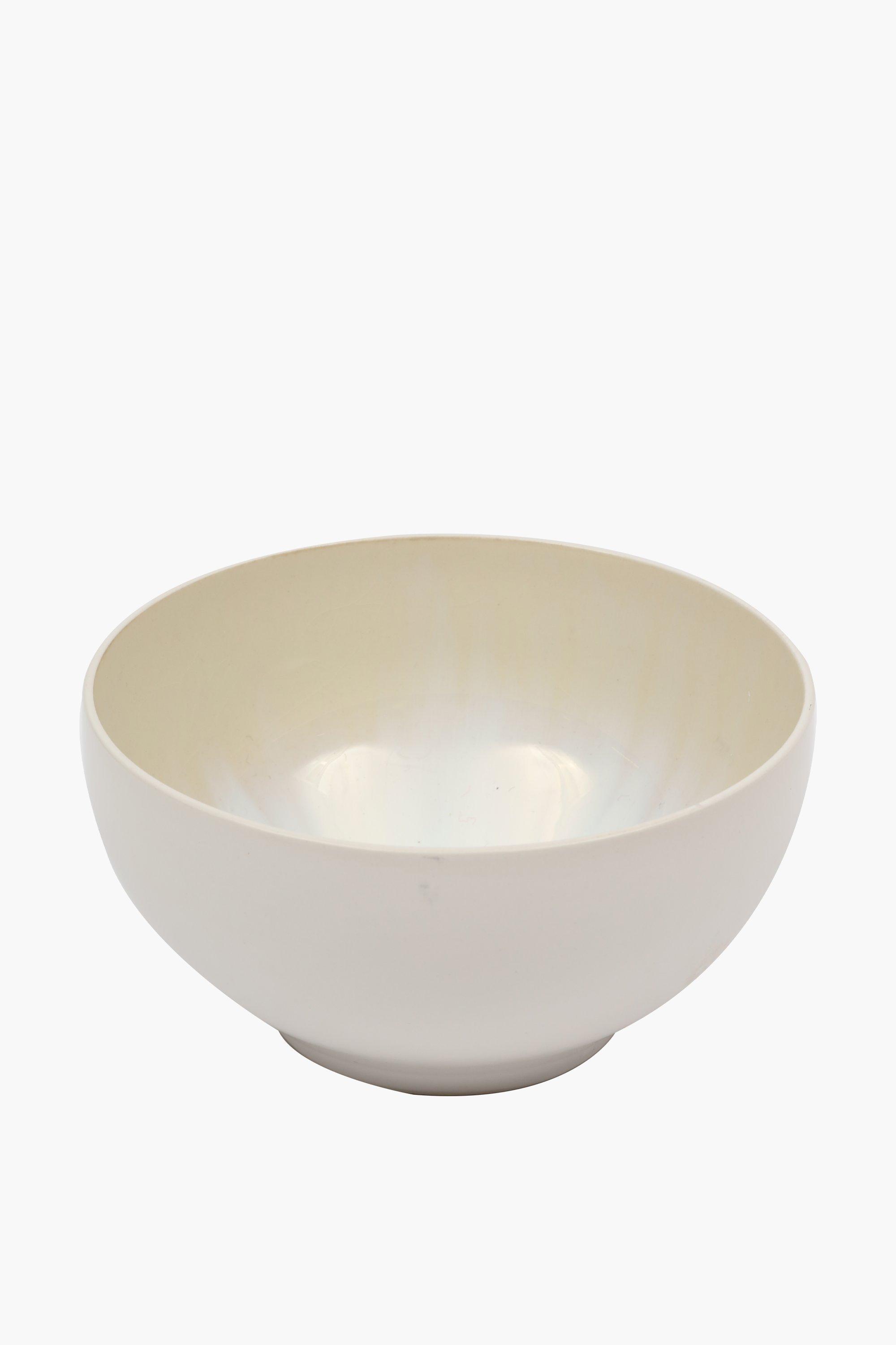 Stoneware Iridescent Glaze Salad Bowl