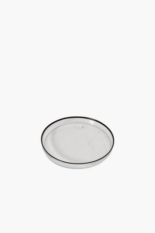 Urban Rim Glass Plate, Small