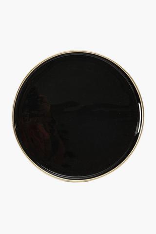 Metal Two Tone Bar Tray