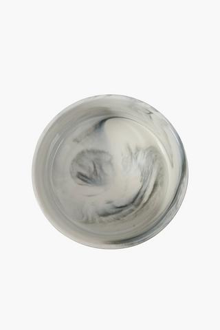 Porcelain Marble Swirl Bowl Large