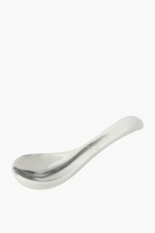 Porcelain Marble Swirl Serving Spoon