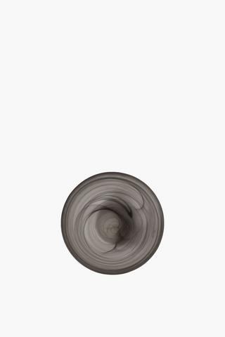 Swirl Glass Dipping Bowl