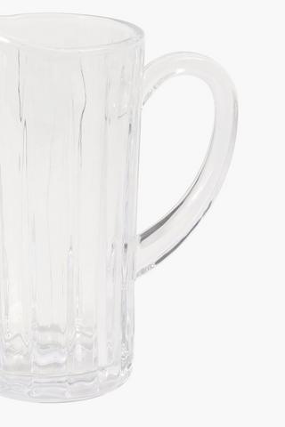 Cut Glass Clear Jug