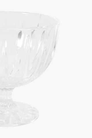 Cut Glass Ice Cream Bowl